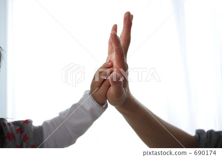 數字 手指 孩子 690174