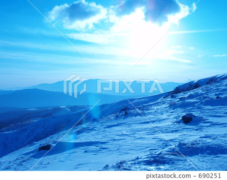 snowy mountain, snowâ€covered mountain, altocumulus cloud 690251
