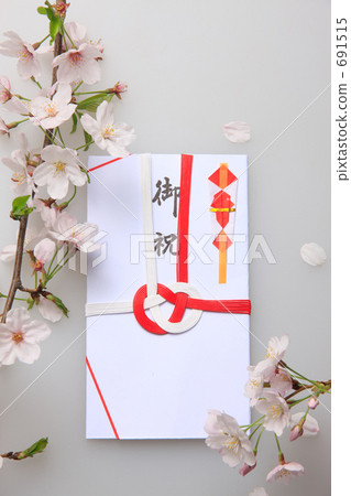 Celebration bag and cherry blossoms Celebration bag and cherry blossoms 691515