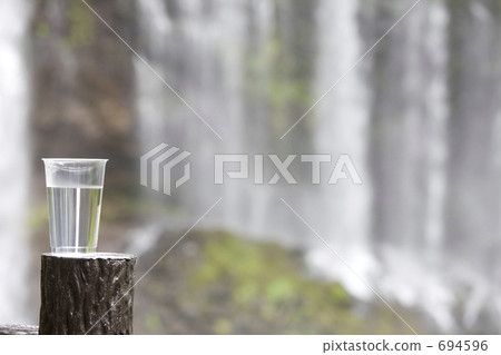 Water and waterfall 694596