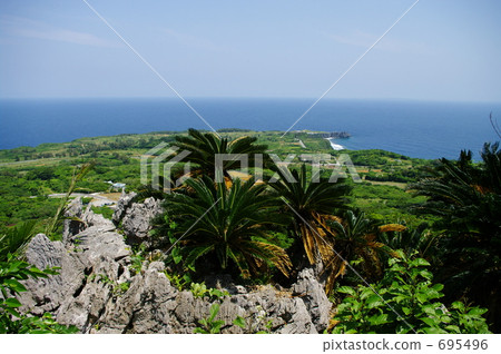 從Ishinbayashi山看到的Hedo角 695496