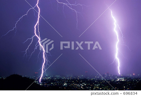 Summer night thunderstorm - 1 696834