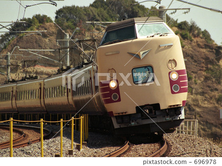 JR Nippon Express彩色快車在Kibo主線·Iwashiro  - 南部之間運行 696978