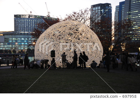 Minato Mirai 21的球形結構 697958