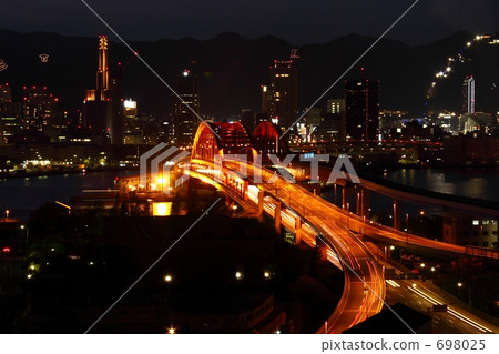 神戶的夜景 神戶的夜景 698025
