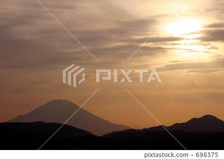 Fuji Spring evening Fuji Spring evening 698375