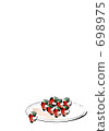 Strawberries on the dish 698975