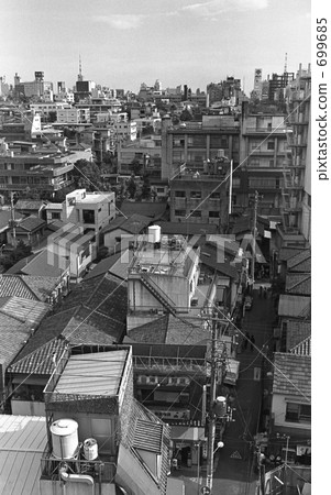 原宿和原宿青山的街道方向昭和53年 699685