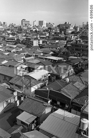 Harajuku · Townscape Aoyama direction Showa 53 Year 699686