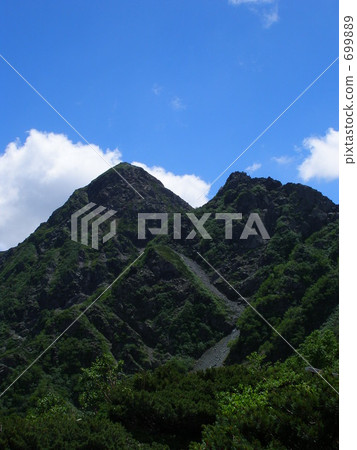 Summer's Shiomi-dake Nishi Feng / Tenji rock 699889