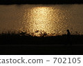 sunset, sunsets, river 702105