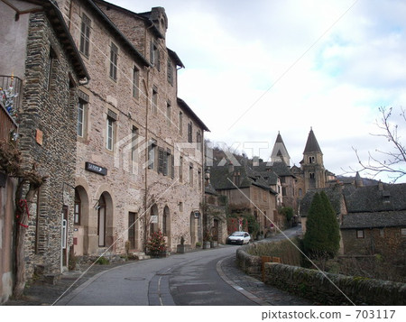 法國[conques conch]（世界遺產）-2 703117