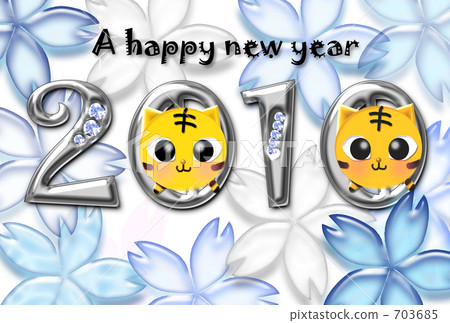 2010年新年賀卡 2010年新年賀卡 703685