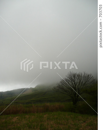 Morning fog plateau 703703