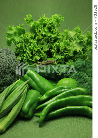 黃綠色蔬果 蔬菜 綠色 703929