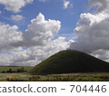 stone circle, natural landscape, altocumulus cloud 704446