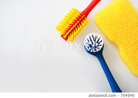 Sponge and brush 704840