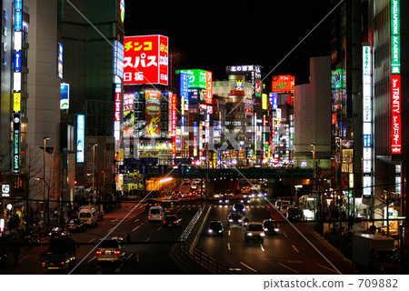 Shinjuku Great Guard night view Shinjuku Great Guard night view 709882