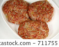 肉餡 漢堡 漢堡牛排 711755