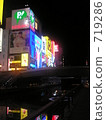 neon, downtown area, illumination 719286