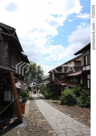 Ma Gap Inn and blue sky 720505