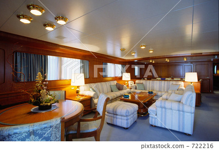 Inside the mega yacht 722216