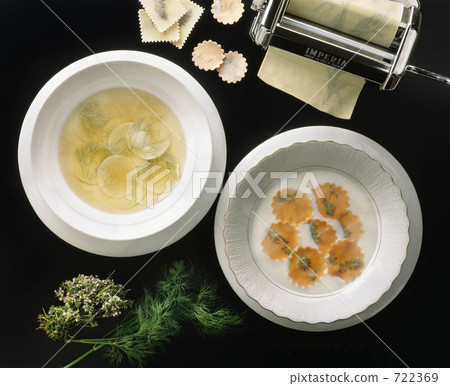 餛飩湯用草本意大利 722369