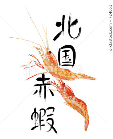 蝦和刷子 724051