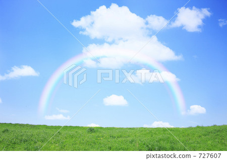 Prairie and rainbow Prairie and rainbow 727607