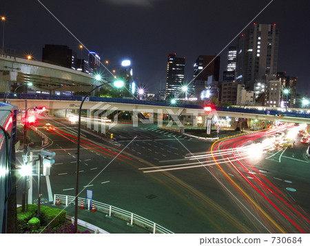 Iidabashi Ekimae Night view (Tokyo) Iidabashi Ekimae Night view (Tokyo) 730684
