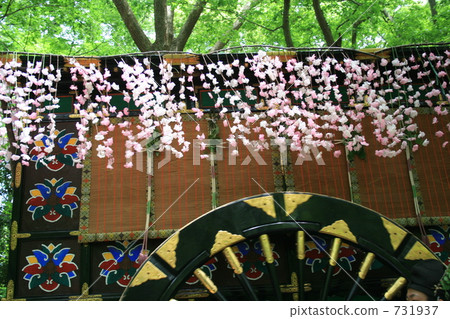 Aoi Festival - Otoko carved with wisteria 731937