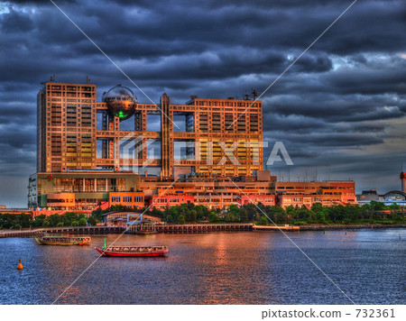 odaiba, houseboat, houseboats 732361