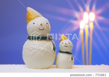 Snowman parent-child Snowman parent-child 733861