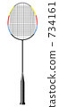 Badminton rackets 734161