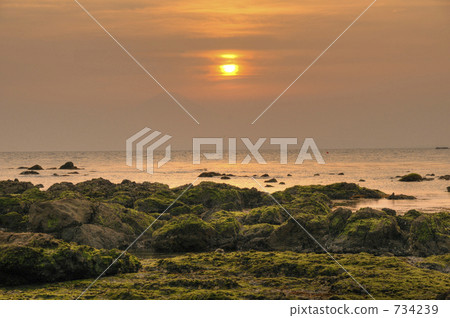 Hayama日落HDR 734239