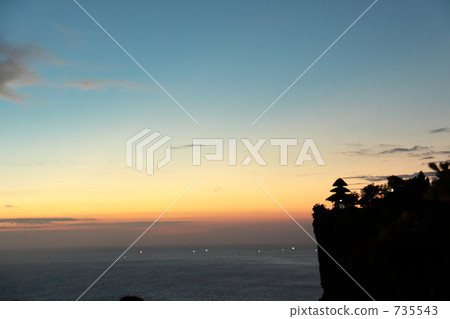 uluwatu, cliff, marine 735543