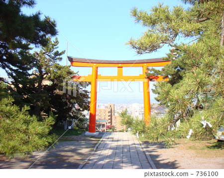 鳥居 鳥居門 護國神社 736100