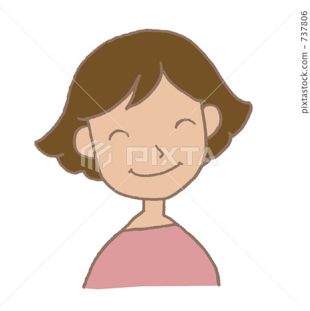 一個女人帶著微笑 一個女人帶著微笑 737806