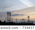 夕陽 日落 傍晚 739437