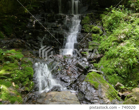 Clear current of Ikeda ishizumi no taki Clear current of Ikeda ishizumi no taki 740020