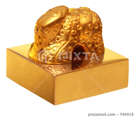 國寶的金牌 - 漢委託王牌（Kanoto Wanabokokuin）複製品 740919