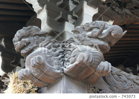 The lion and the elephant of Taishakuten The lion and the elephant of Taishakuten 743073