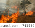 山燃燒 743539