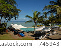 pool, pools, white parasol 745943
