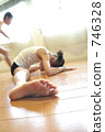 exercise, stretch, stretching 746328