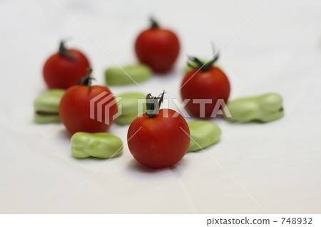 Tomatoes and beans Tomatoes and beans 748932