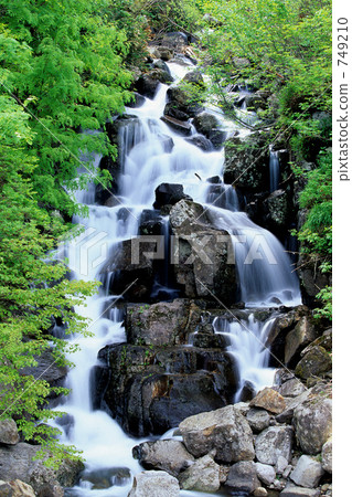 Hachimantairi · Ryokaze no waterfall 749210