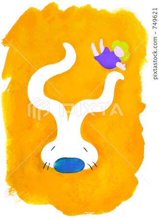 Rabbits to baby-sit (Wasabi) - Stock Illustration [749621] - PIXTA