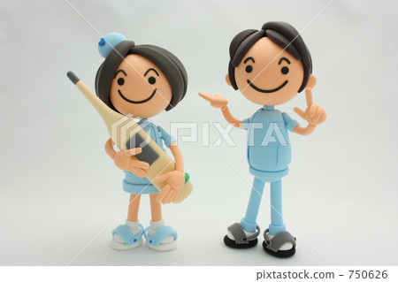 Doctor and nurse 750626