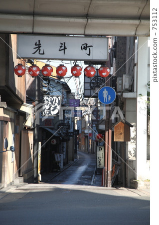 Pontocho街道在京都 753112